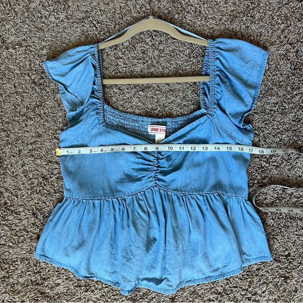 Denim festival top - Picture 5 of 7
